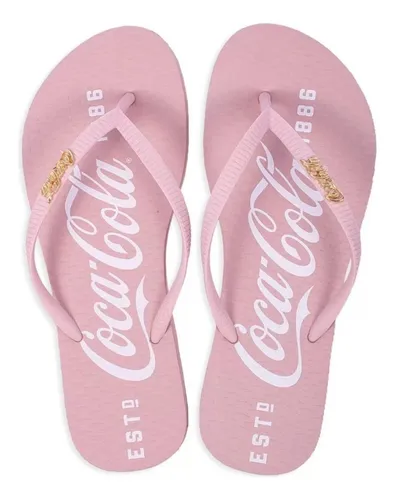 Chinelo coca store cola promoção