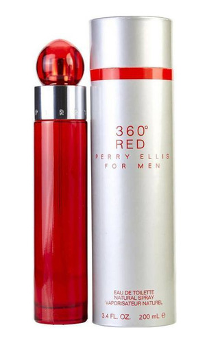 Perry Ellis 360 Red Edt 200ml Hombre