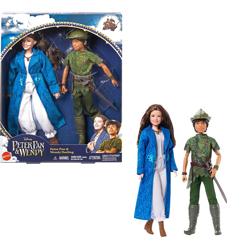 Muñeca Disney Peter Pan & Wendy: Peter Pan & Wendy Darling