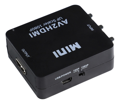 Adaptador Convertidor Rca A Hdmi Audio Y Video Tv 1080