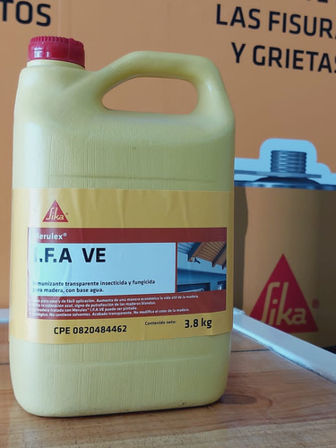 Sika Merulex Ifa Ve Garrafa 3,8kg 