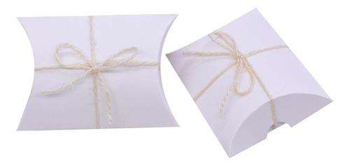100 Uds Caja De Almohada Kraft Bolsa De Regalo Cajas Multi-2