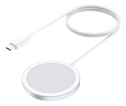 2 Piezas Cargador Magnetico Para Magsafe Para iPhone Color Blanco