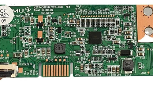 Placa T-con Para Tv Semp Tcl 43s5300 Pci