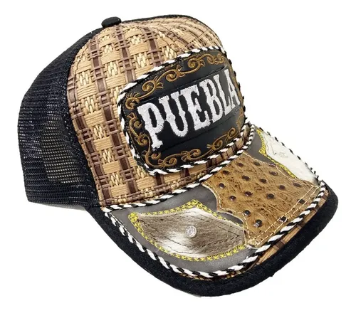 Chapeau De Cowboy (Gorra Vaquera) - Marron - Taille Ajustable - Fabriqué Artisanalement Au Mexique - Neuf Avec étiquettes