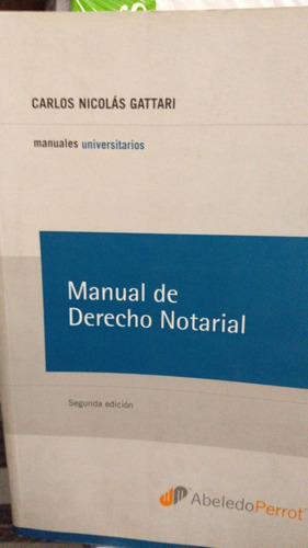 Manual De Derecho Notarial