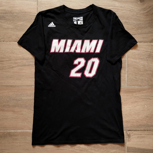 Remera Miami Heat Nba Adidas (Usado)