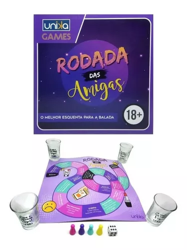 Jogo Rodada Das Amigas  Jogos de tabuleiro, Jogos, Jogos para festas