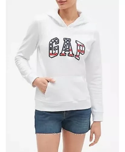 Invertir giratorio Creación Sudaderas Gap Blanca - MercadoLibre.com.mx