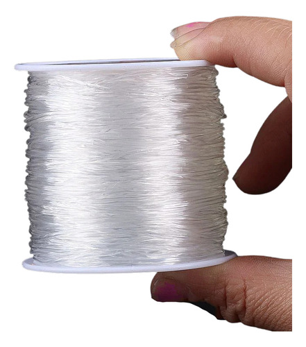100 Metros Rollo Hilo Nylon Transparente For Pulseras