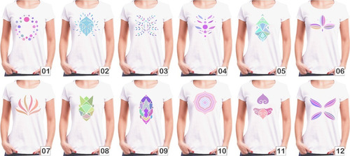 Remeras Personalizadas Mujer Elementos Pack 10 U