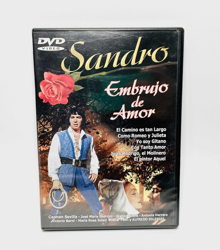 Sandro Dvd. Embrujo De Amor. Nuevo