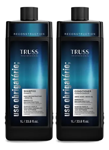 Truss Uso Obrigatório Shampoo E Condicionador - 1litro