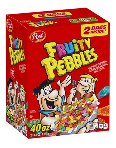 Cereal Post Fruity Pebbles 1.13 Kg Americano Importado.