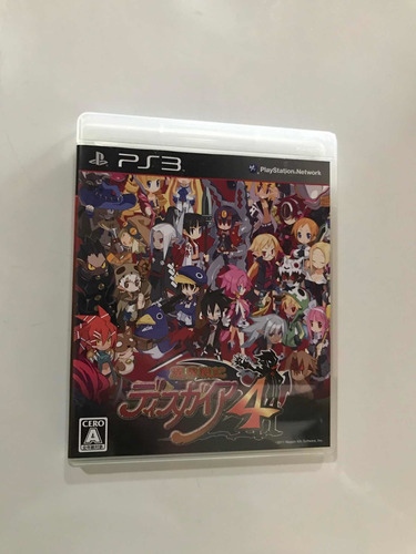 Jogo Ps3 Disgaea 4 Original Mídia Física