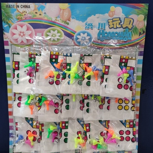 Pack 20 Mini Juego Ludo Parchis Sorpresa Cumpleaños