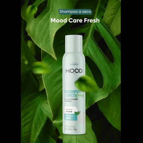 Shampoo A Seco Mood Care Revitalizador Cabelos Limpos 150ml