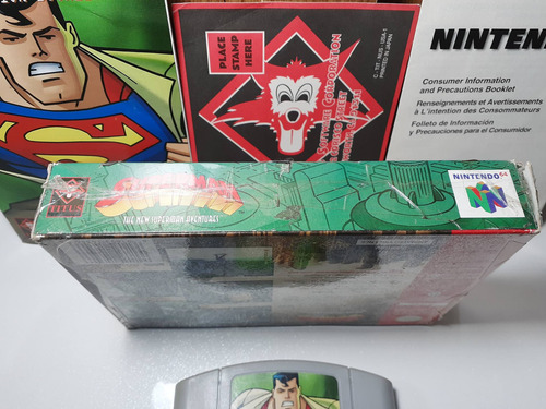 Superman The New Superman Adventures Nintendo 64. (Usado)