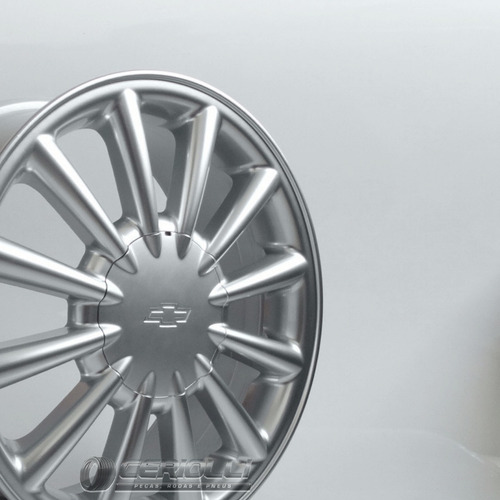4 Rodas Aro 17 Powertech Chevette 4x100 + 4 Pneus 195 40 17 Cor Prata Especial