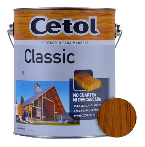 Cetol Classic Satinado Impregnante Protector Exterior X 1lts