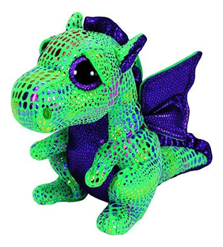 Ty Beanie Boos Cinder El Dragón Verde De Peluche