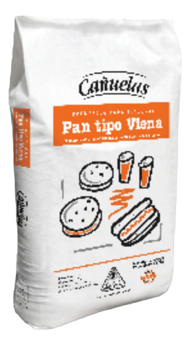 Multi Harina Premezcla Pan Tipo Viena Cañuelas X 25 Kg