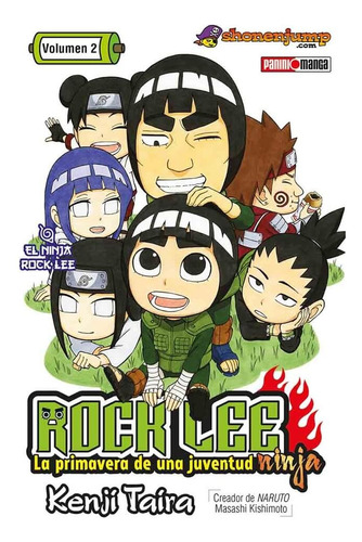 Rock Lee Manga Naruto Panini México Español Por Tomo (1-3)