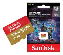 Comprar Tarjeta de memoria Sandisk Extreme A2 microsd 128gb para teléfono celular