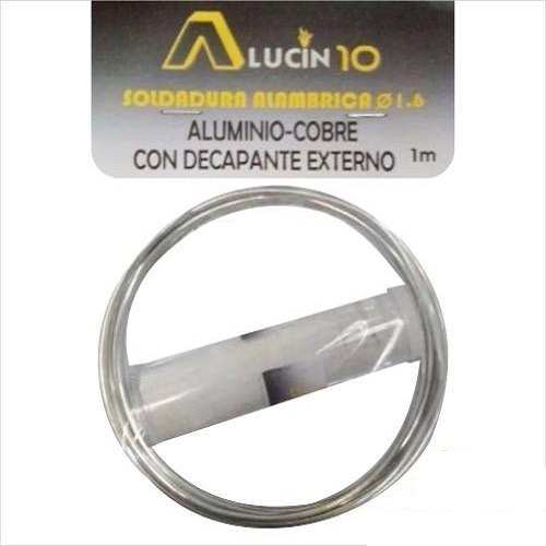 Soldadura Aluminio - Cobre Con Decapante Externo Alucin 10