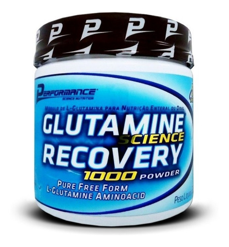Glutamina Recovery 300g - Performance Nutrition - Gluta Pura