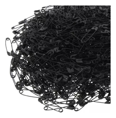 Imperdibles 22 Mm 1000 Unidades 22 Mm Negro