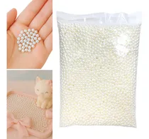 Comprar Perlas Para Mercería Sin Agujeros 6mm 1\u002F2kg W06 Crema 6 Mm 6 Mm