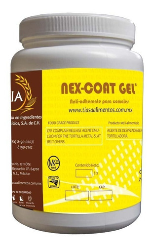 Antiadherente-teflón Nex-coat G 1 L Tia