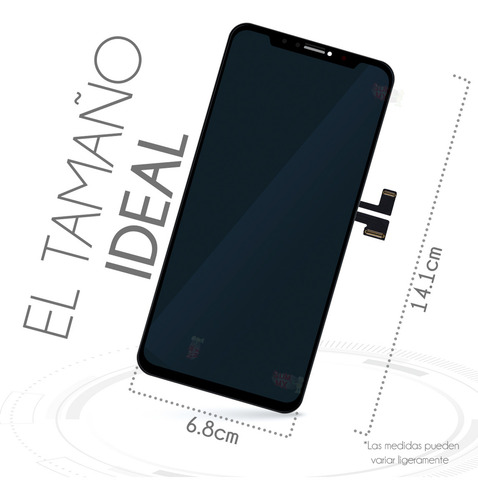 Pantalla Completa Compatible con iPhone 11 Pro A2160 A2215 A2217 YK Soft Super Oled Global Color Negro Slim Company