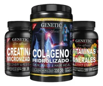 Comprar Salud Defensas Colágeno Vitaminas Minerales Creatina Genetic Sabor Neutro