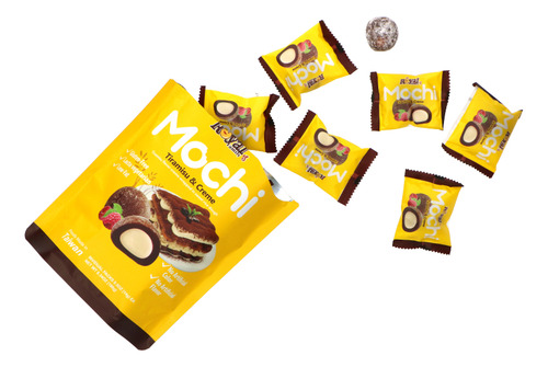 Mochi Relleno Sabor Tiramisu Y Crema Royal Family 180 G