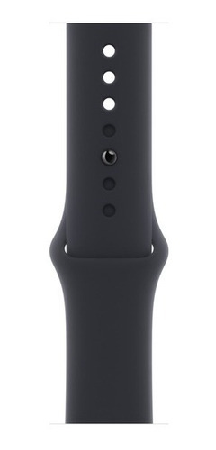 Apple Watch Series 8 GPS - Caja de aluminio medianoche 45 mm - Correa deportiva medianoche - Patrón