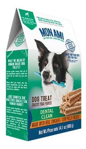 Golosina Snack Para Perro Mon Ami  Dental Clean X 400 Gr