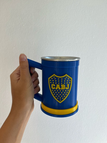 Vaso Jarra Chop Boca Juniors 500 Ml Azul