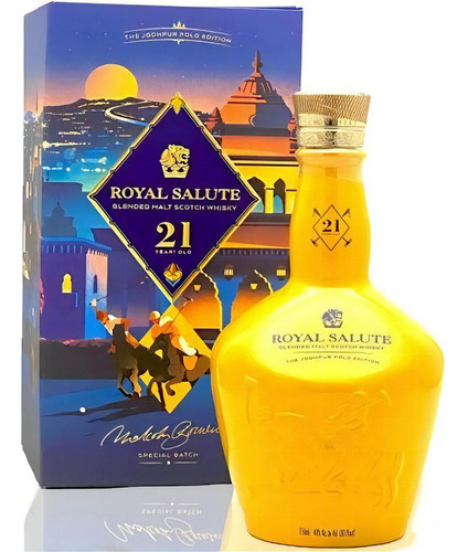 Whisky Royal Salute 21 Anos The Jodhpur 700ml Original