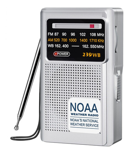 Good Radio Meteorologica Noaa Portatil Am Fm Transistor 2