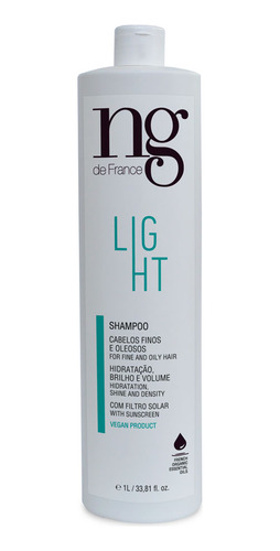 Ng De France Shampoo Light - Cabelos Finos 1000ml