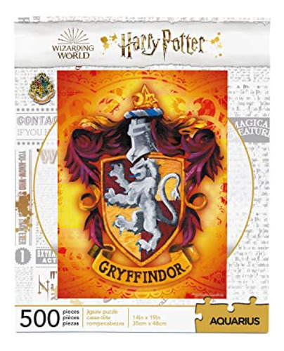 Aquarius Harry Potter Puzzle Gryffindor Crest (rompecabezas