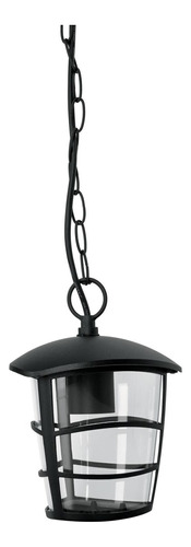 Farol Colgante 60 W Negro Volteck 45094