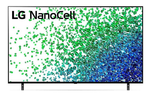 Imagem 1 de 5 de Smart Tv LG 55' 4k 55nano80 Thinq Ai Nano Cell Hdmi 2.0 