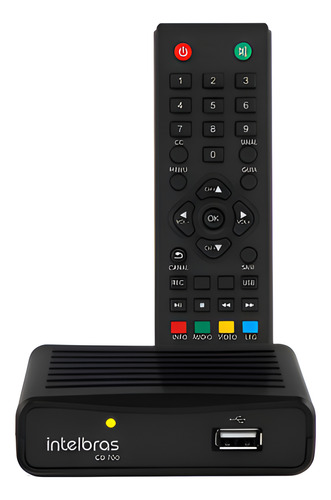 Conversor Digital Tv Hd E Gravador Cd 700 Intelbras