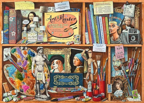 Rompecabezas 1000 Piezas Ravensburger - The Artist Cabinet