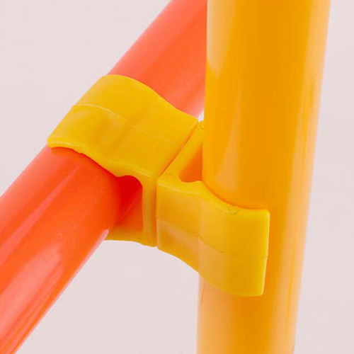 2 X 10 Uds. Clip Conector Para Poste De Bandera De Amarillo