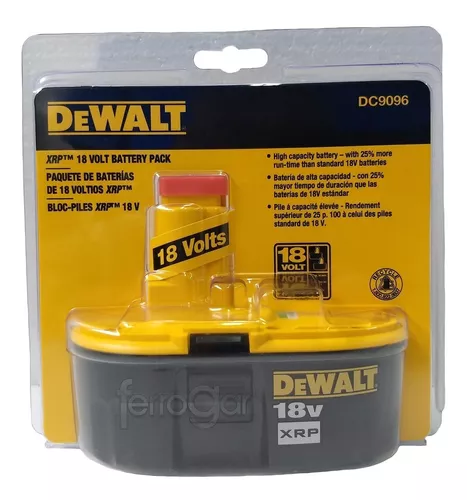 Bateria Dewalt 18v Xrp Dc9096 De Alta Capacidad