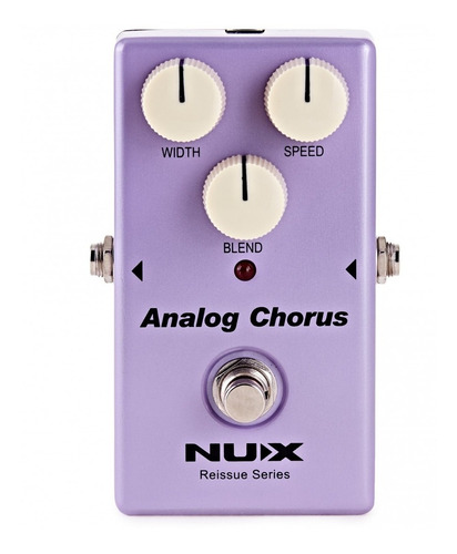 Pedal Efecto Guitarra Chorus Analogo Nux Analog Chorus
